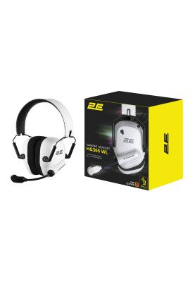 2E Gaming Гарнітура ігрова HG365, BT/WL, білий