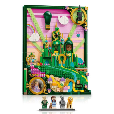 LEGO Конструктор Смарагдове місто настінний арт LEGO Конструктор Смарагдове місто настінний арт