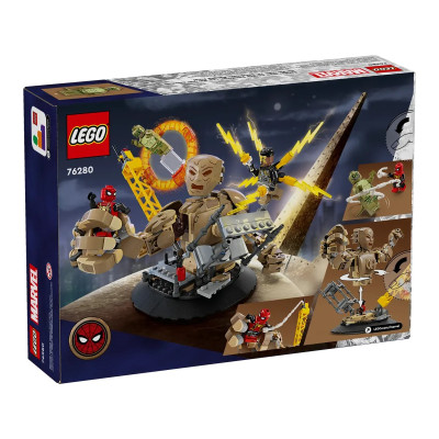 LEGO Конструктор Marvel Людина-Павук vs. Піщана людина: Вирішальна битва