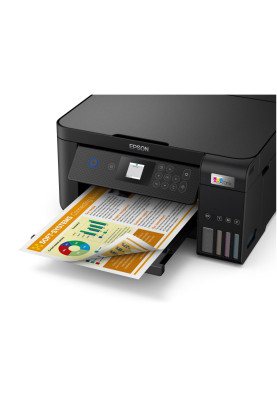 Epson БФП ink color A4 EcoTank L4260 33_15 ppm Duplex USB Wi-Fi 4 inks Black Pigment