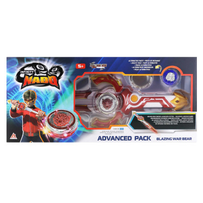 Infinity Nado Дзиґа VI серія Advanced Pack Blazing War Bear Палаючий Бойовий Ведмідь