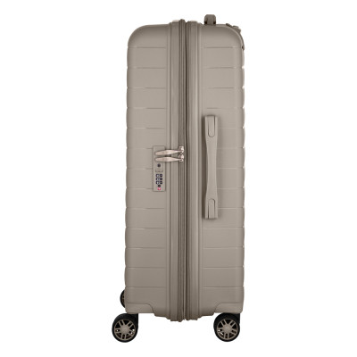 2E Валіза, Aero, поліпропілен, середня, 63/78 л, TSA, 4 колеса, EXP, сіро-коричневий 2E Валіза, Aero, поліпропілен, середня, 63/78 л, TSA, 4 колеса, EXP, сіро-коричневий