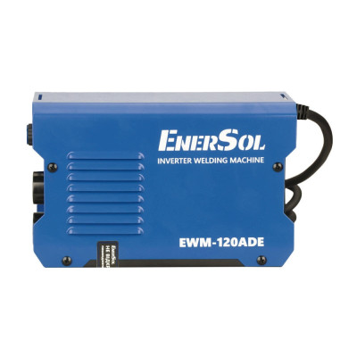 EnerSol Зварювальний апарат інверторний EWM-120ADE 20-120А 5.1кВт 160-260В 2.9кг