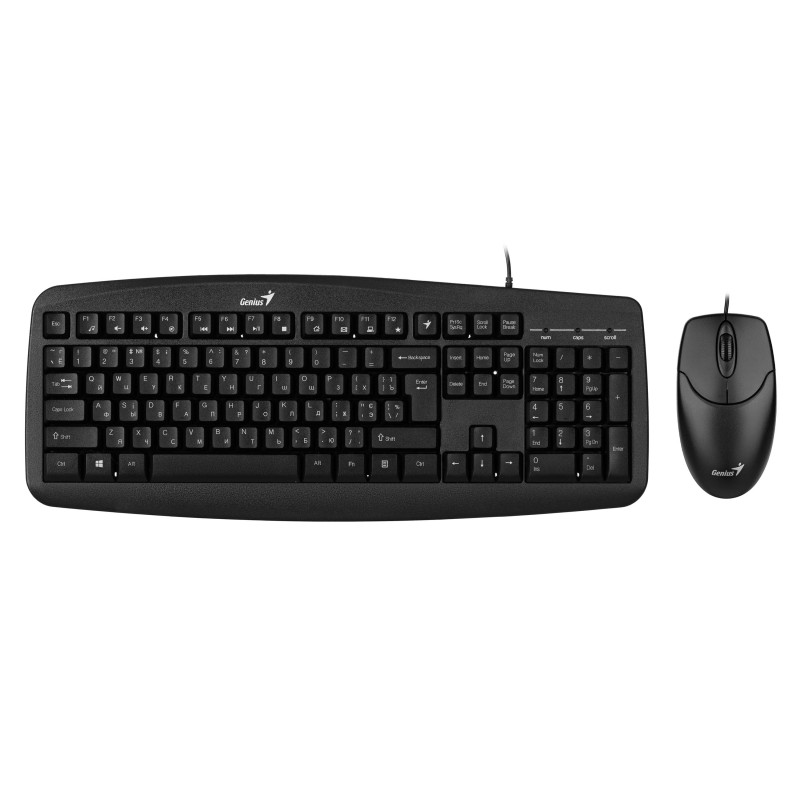 Genius Комплект Smart KM-200 Black Ukr
