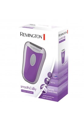 Remington Бритва електр. сіткова Smooth & Silky, АААx2, сух.+волог., жіночий тример, біло-фіолетовий