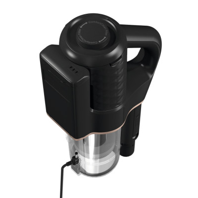 Miele Пилосос безпровідний SQLL0 36 Duoflex HX1 TotalCare, 210Вт, сухе прибирання, контроль пилок -0,3л, автон. робота до 12/55хв, Hygiene Lifetime, Vortex, щітка Multi Floor, чорно-золотий Miele Пилосос безпровідний SQLL0 36 Duoflex HX1 TotalCare, 210Вт, сухе прибирання, контроль пилок -0,3л, автон. робота до 12/55хв, Hygiene Lifetime, Vortex, щітка Multi Floor, чорно-золотий