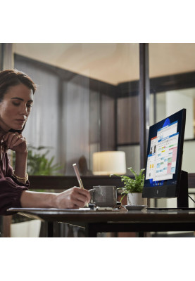 HP Комп'ютер персональний моноблок ProOne 440-G9 23.8" FHD IPS AG, Intel i5-13500T, 16GB, F512GB, UMA, WiFi, кл+м, 3р, DOS, чорний