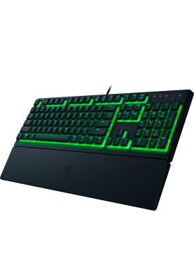 Razer Клавіатура мембранна Ornata V3 X 104key, USB-A, EN/UK, RGB, чорний