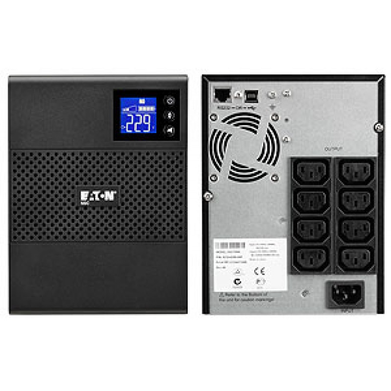 Eaton Джерело безперебійного живлення 5SC, 1500VA/1050W, LCD, USB, RS232, 8xC13