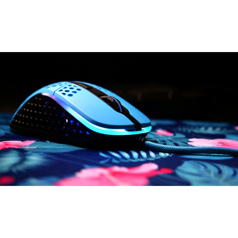 Cherry Xtrfy Миша ігрова M4 RGB USB Miami Blue