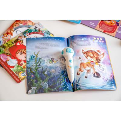 Smart Koala Набір інтерактивних книг 200 Перших слів (1,2), Казки