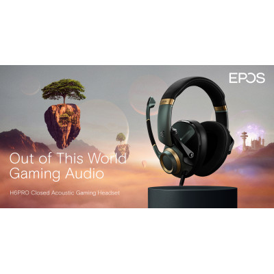 Epos Гарнітура EPOS H6PRO Closed Racing Green