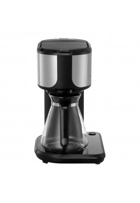 Russell Hobbs Кавоварка Attentiv, 1.25л, мелена, чорно-срібний