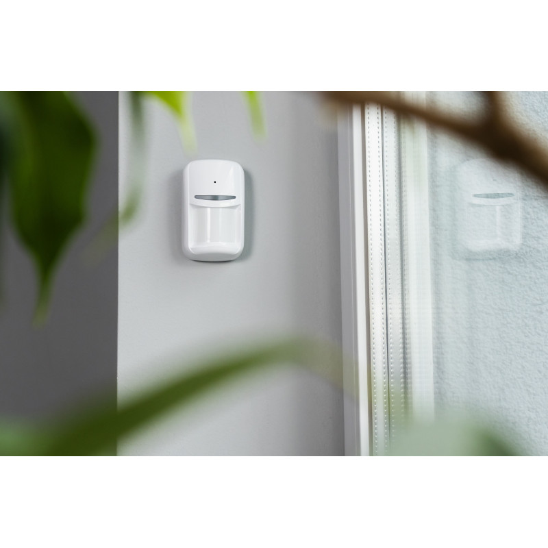 U-Prox Датчик руху та розбиття скла PIR Combi White, бездротовий, білий