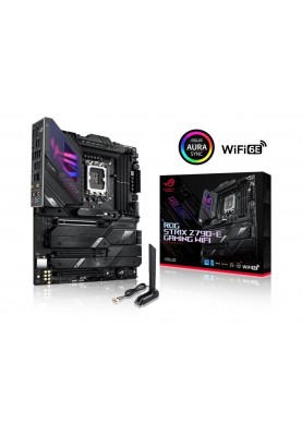 ASUS Материнcька плата ROG STRIX Z790-E GAMING WIFI s1700 Z790 4xDDR5 M.2 HDMI-DP Wi-Fi BT ATX