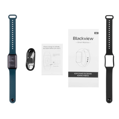 Blackview Смарт-годинник R1 42мм, 1.47", 172*320, TFT, BT 5.0, 384KB, зелений