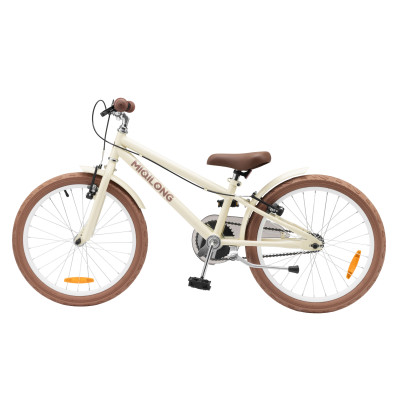 Miqilong Дитячий велосипед RM 20" бежевий Miqilong Дитячий велосипед RM 20" бежевий