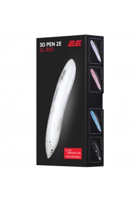 2E Ручка 3D SL_900, PCL, Акб 500mAh, білий