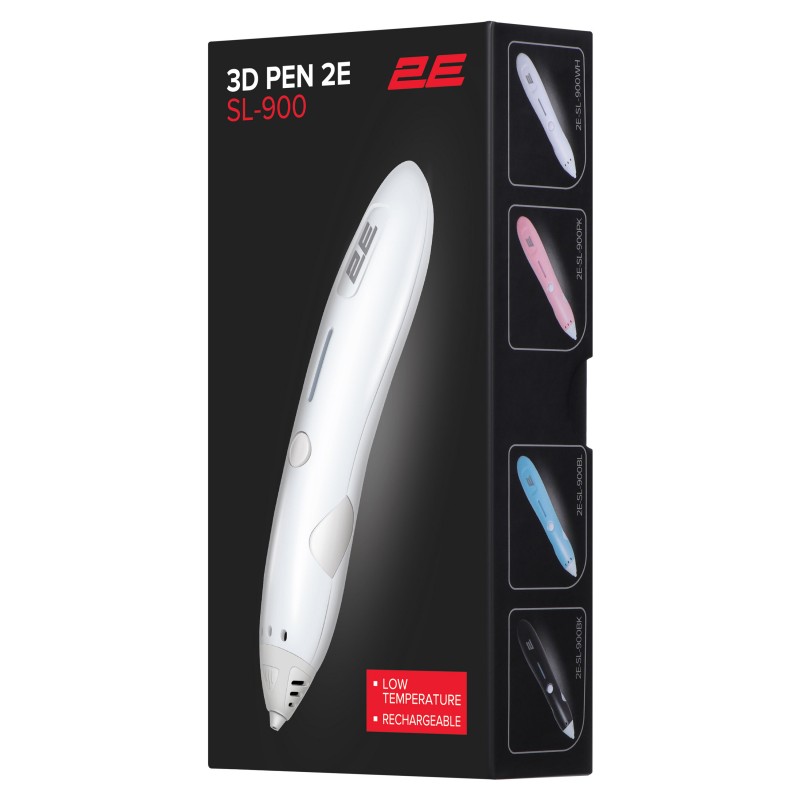2E Ручка 3D SL_900, PCL, Aкб 500mAh, білий