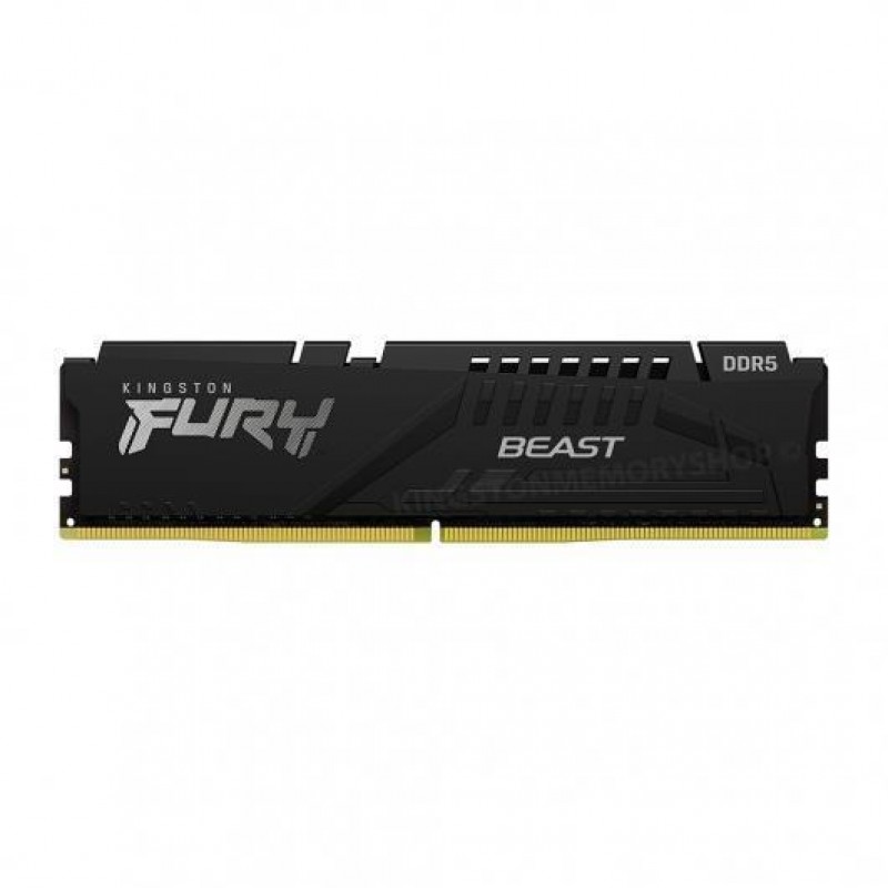 Kingston Пам'ять ПК DDR5 8GB 5200 FURY Beast Black EXPO