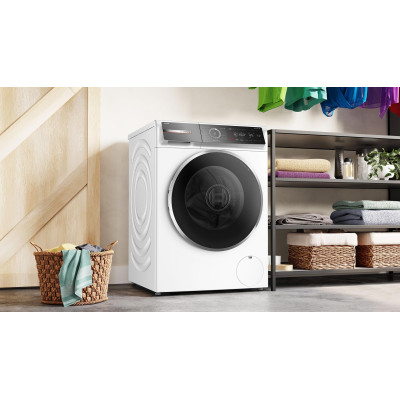 Bosch Пральна машина фронтальна, 10кг, 1600, A, 59см, дисплей, білий