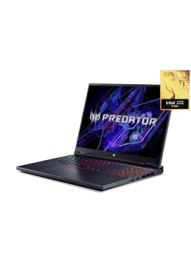 Acer Ноутбук Predator Helios Neo 16 PHN16-72 16" WQXGA, Intel i9-14900HX, 16GB, F1TB, NVD4070-8, Lin, чорний