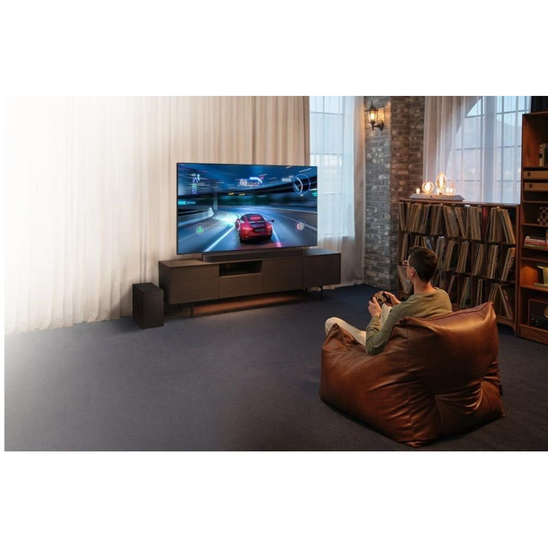 Samsung Саундбар HW-Q800D 360Вт, 5.1.2, BT, HDMI-eARC, Wi-Fi, саб, Dolby Atmos, чорний