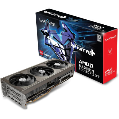SAPPHIRE Відеокарта Radeon RX 9070 XT 16GB GDDR6 NITRO+ GAMING OC