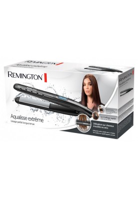 Remington Випрямляч Aqualisse Extreme, 47Вт, темп.режимів-10, 140-230С, дисплей, кераміка, чорний