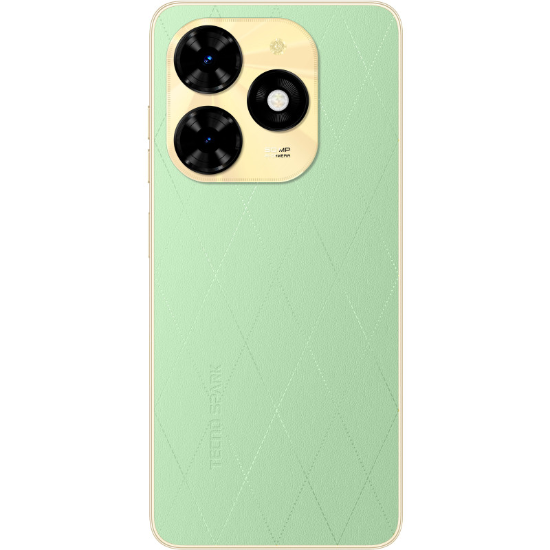 TECNO Смартфон Spark 20C (BG7n) 6.56" 8/128ГБ, 2SIM, 5000мА·год, Magic Skin Green