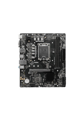 MSI Материнська плата PRO H610M-E s1700 H610 2xDDR5 M.2 HDMI D-Sub mATX