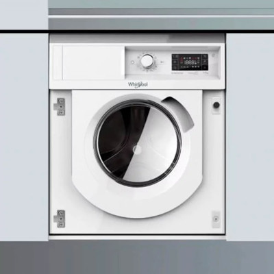 Whirlpool Прально-сушильна машина вбудована фронтальна, 7(5)кг, 1400, A+++, 60см, дисплей, пара, інвертор, білий