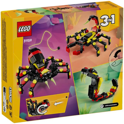LEGO Конструктор LEGO Creator Дикі тварини: Дивовижний павук