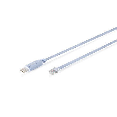 Digitus Адаптер USB 2.0 > RJ45 (M/M), FT232RNL, 1.8m