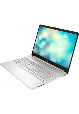 HP Ноутбук 15s-fq5034ua 15.6" FHD IPS AG, Intel i5-1235U, 16GB, F512GB, UMA, DOS, золотистий