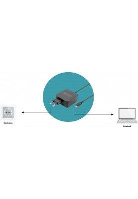 Digitus Зарядний пристрій USB-C, 65W