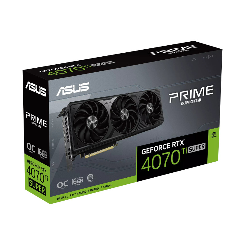 ASUS Відеокарта GeForce RTX 4070 Ti SUPER 16GB GDDR6X OC PRIME-RTX4070TIS