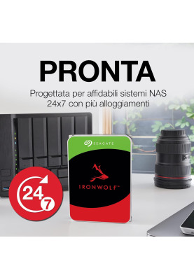 Seagate Жорсткий диск 2TB 3.5" 5400 256MB SATA IronWolf