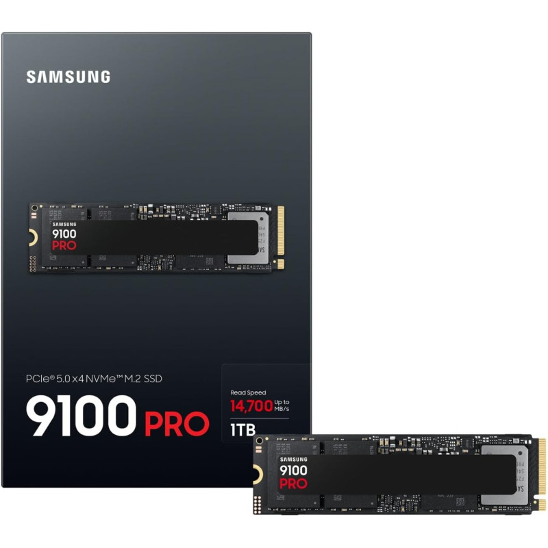 Samsung Накопичувач SSD Samsung M.2 1TB PCIe 5.0 9100PRO