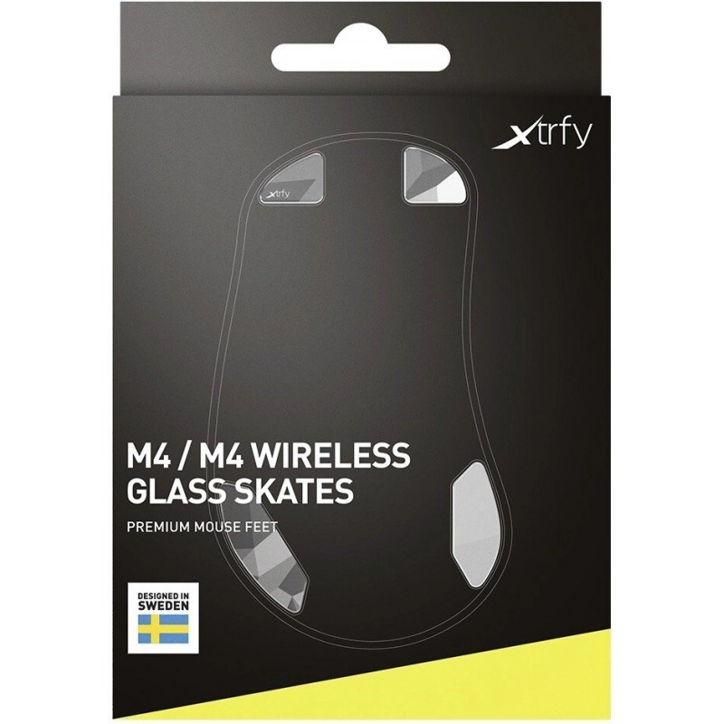 Cherry Xtrfy Скляні глайди для миші M4/M4 WL Litus White