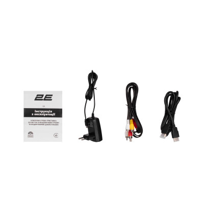 2E Ігрова консоль 8bit HDMI (2 бездротових геймпада, 298 ігор)