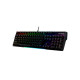 HyperX Клавіатура механічна Alloy MKW100 104key, TTC Red, USB-A, EN/UA, RGB, чорний