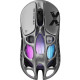GravaStar Миша Mercury X Pro, 8K, BT/WL/USB-A, RGB, сірий