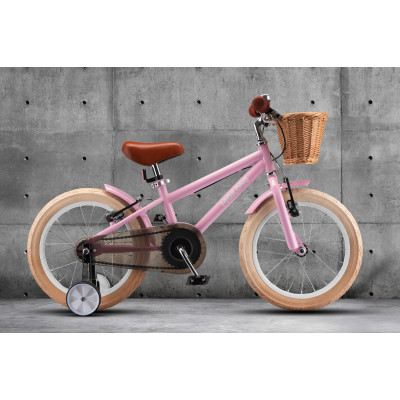 Miqilong Дитячий велосипед RM 16" розовий