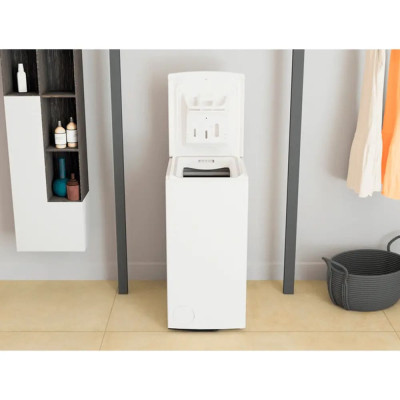 Whirlpool Пральна машина Whirlpool вертикальна, 6,5кг, 1200, С, 60см, дисплей, інвертор, білий Whirlpool Пральна машина Whirlpool вертикальна, 6,5кг, 1200, С, 60см, дисплей, інвертор, білий
