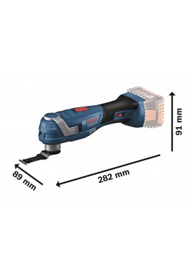 Bosch Багатофункціональний інструмент реноватор GOP 185-LI Professional SOLO, 18.0 V-Li, SDS, 20000 об/хв, 1.2 кг