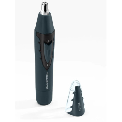 Rowenta Тример Vision, для носа та вух, ААx1, сталь, синій