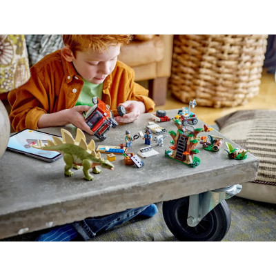 LEGO Конструктор Jurassic World Місії динозаврів: Знахідка стегозавра