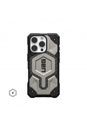 UAG Чохол для iPhone 16 Pro, Monarch Pro Magsafe, Titanium