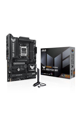 ASUS Материнcька плата TUF GAMING B850-PLUS WIFI sAM5 B850 4xDDR5 M.2 HDMI DP WiFi BT ATX